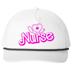 Cute Doll Nurse Snapback Five-Panel Rope Hat