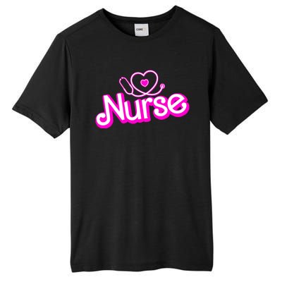 Cute Doll Nurse Tall Fusion ChromaSoft Performance T-Shirt