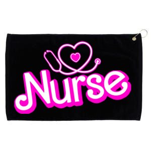 Cute Doll Nurse Grommeted Golf Towel