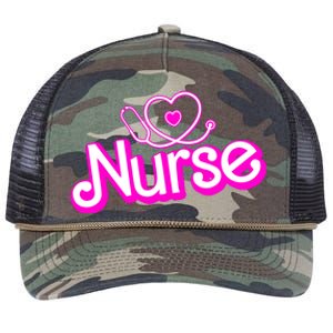 Cute Doll Nurse Retro Rope Trucker Hat Cap