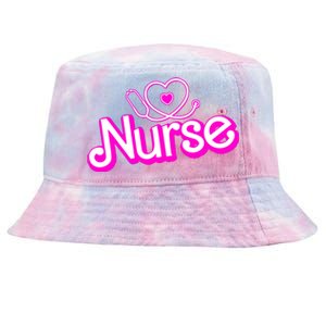 Cute Doll Nurse Tie-Dyed Bucket Hat