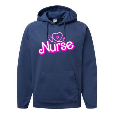 Cute Doll Nurse Performance Fleece Hoodie