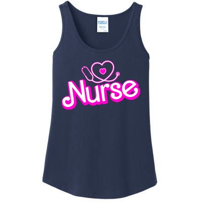 Cute Doll Nurse Ladies Essential Tank