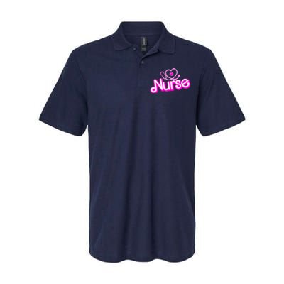 Cute Doll Nurse Softstyle Adult Sport Polo