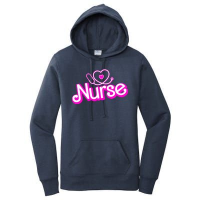 Cute Doll Nurse Women's Pullover Hoodie