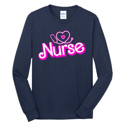 Cute Doll Nurse Tall Long Sleeve T-Shirt