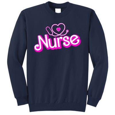 Cute Doll Nurse Tall Sweatshirt