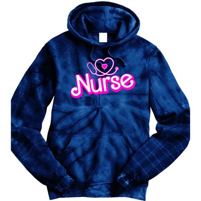 Cute Doll Nurse Tie Dye Hoodie