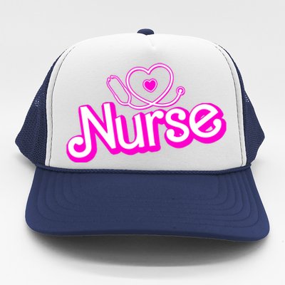 Cute Doll Nurse Trucker Hat