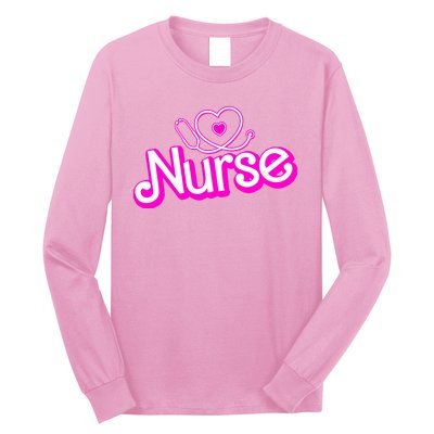 Cute Doll Nurse Long Sleeve Shirt