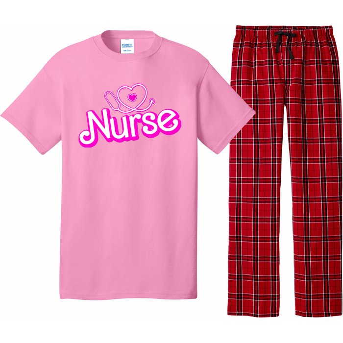 Cute Doll Nurse Pajama Set