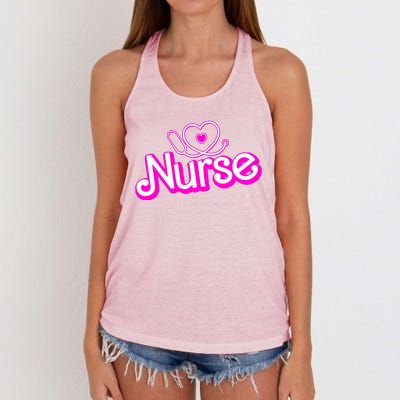 Cute Doll Nurse Women's Knotted Racerback Tank