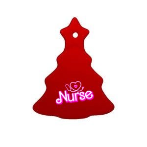 Cute Doll Nurse Ceramic Tree Ornament