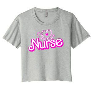 Cute Doll Nurse Women's Crop Top Tee