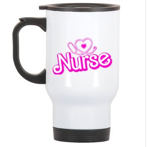 Cute Doll Nurse Stainless Steel Travel Mug