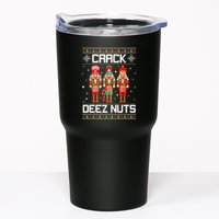 Crack Deez Nuts Ugly Christmas Sweater Xmas Nutcracker Tumbler