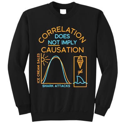 Correlation Does Not Imply Causation Sweatshirt