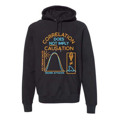 Correlation Does Not Imply Causation Premium Hoodie