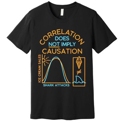 Correlation Does Not Imply Causation Premium T-Shirt