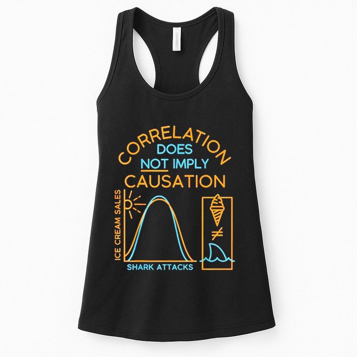 Correlation Does Not Imply Causation Womens Tank Top
