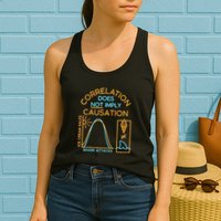 Correlation Does Not Imply Causation Womens Tank Top