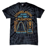 Correlation Does Not Imply Causation Tie-Dye T-Shirt