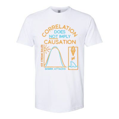 Correlation Does Not Imply Causation Softstyle CVC T-Shirt