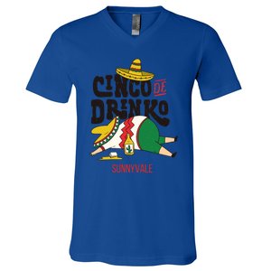 Cinco De O Fiesta On Cinco De Mayo In Sunnyvale Meaningful Gift V-Neck T-Shirt