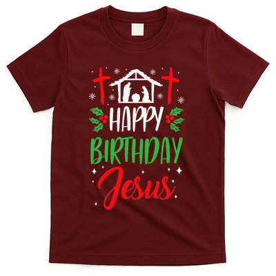 Christmas Day Outfit Happy Birthday Jesus Holiday T-Shirt