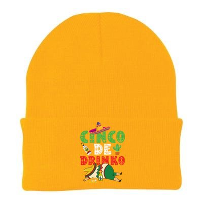 Cinco De O Funny Cinco De Mayo Cool Gift Knit Cap Winter Beanie