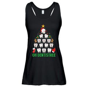 Christmas Dentist Oh Dentistree Funny Xmas Dental Ladies Essential Flowy Tank