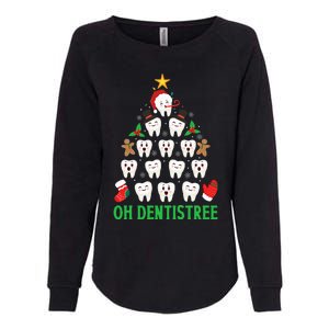 Christmas Dentist Oh Dentistree Funny Xmas Dental Womens California Wash Sweatshirt