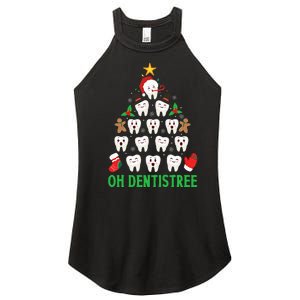 Christmas Dentist Oh Dentistree Funny Xmas Dental Women's Perfect Tri Rocker Tank