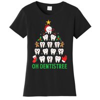 Christmas Dentist Oh Dentistree Funny Xmas Dental Women's T-Shirt