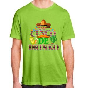 Cinco De O Funny Mexican Cinco De Mayo Ing Party Gift Adult ChromaSoft Performance T-Shirt