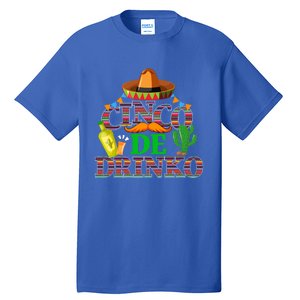 Cinco De O Funny Mexican Cinco De Mayo Ing Party Gift Tall T-Shirt