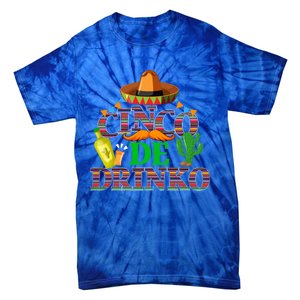 Cinco De O Funny Mexican Cinco De Mayo Ing Party Gift Tie-Dye T-Shirt