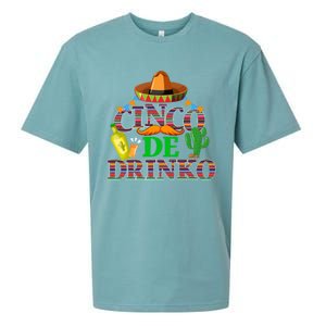 Cinco De O Funny Mexican Cinco De Mayo Ing Party Gift Sueded Cloud Jersey T-Shirt