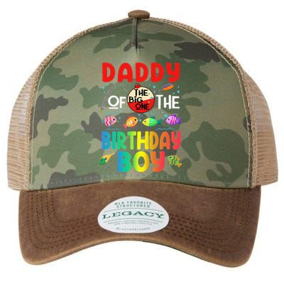 Cute Daddy Of The Birthday Ofishally One Birthday Outfit Legacy Tie Dye Trucker Hat