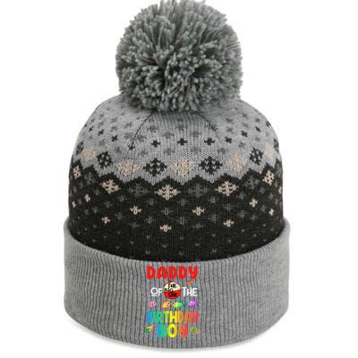 Cute Daddy Of The Birthday Ofishally One Birthday Outfit The Baniff Cuffed Pom Beanie