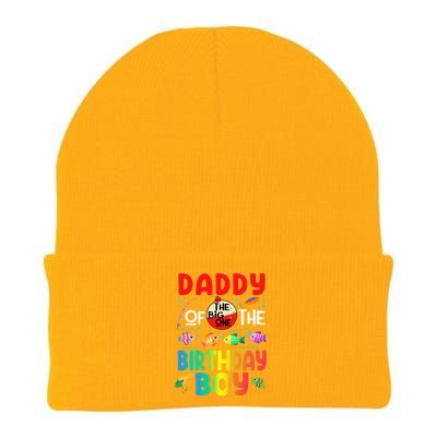 Cute Daddy Of The Birthday Ofishally One Birthday Outfit Knit Cap Winter Beanie