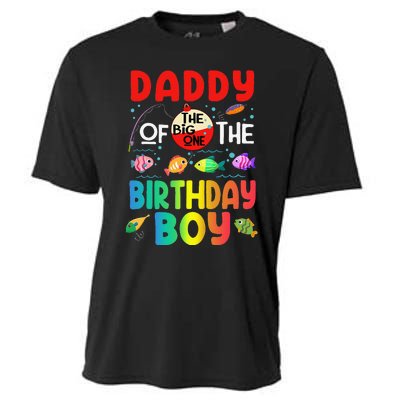 Cute Daddy Of The Birthday Ofishally One Birthday Outfit Cooling Performance Crew T-Shirt