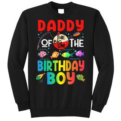 Cute Daddy Of The Birthday Ofishally One Birthday Outfit Sweatshirt