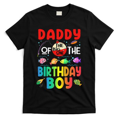 Cute Daddy Of The Birthday Ofishally One Birthday Outfit T-Shirt