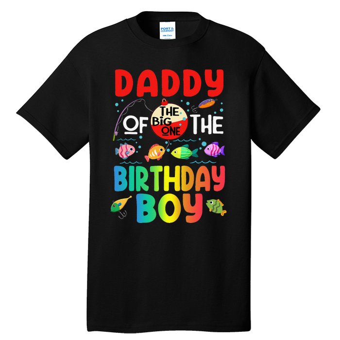 Cute Daddy Of The Birthday Ofishally One Birthday Outfit Tall T-Shirt