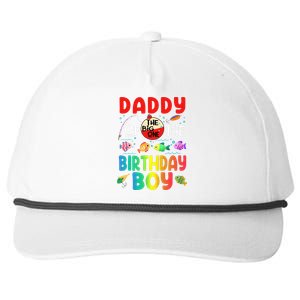 Cute Daddy Of The Birthday Ofishally One Birthday Outfit Snapback Five-Panel Rope Hat