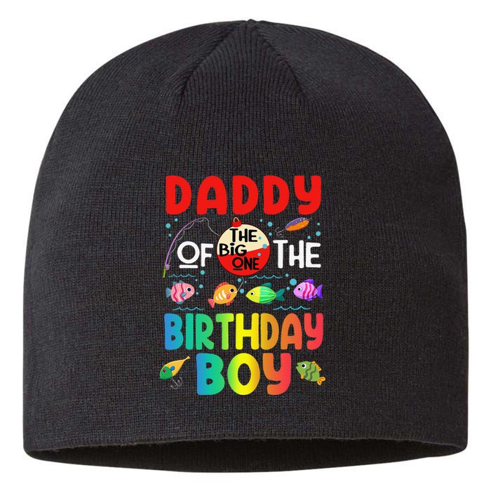 Cute Daddy Of The Birthday Ofishally One Birthday Outfit Sustainable Beanie