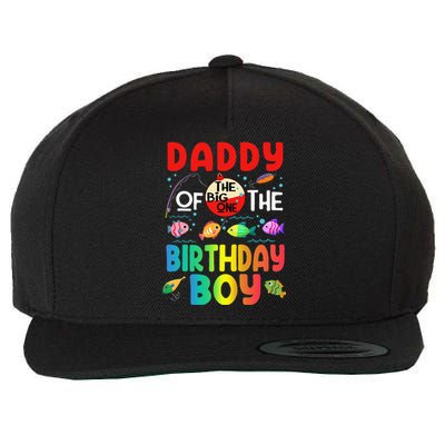 Cute Daddy Of The Birthday Ofishally One Birthday Outfit Wool Snapback Cap