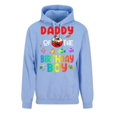 Cute Daddy Of The Birthday Ofishally One Birthday Outfit Unisex Surf Hoodie