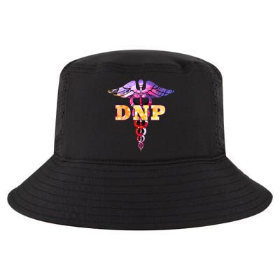 Colorful Doctor Of Nursing Practice Gift Caduceus Design Cool Gift Cool Comfort Performance Bucket Hat